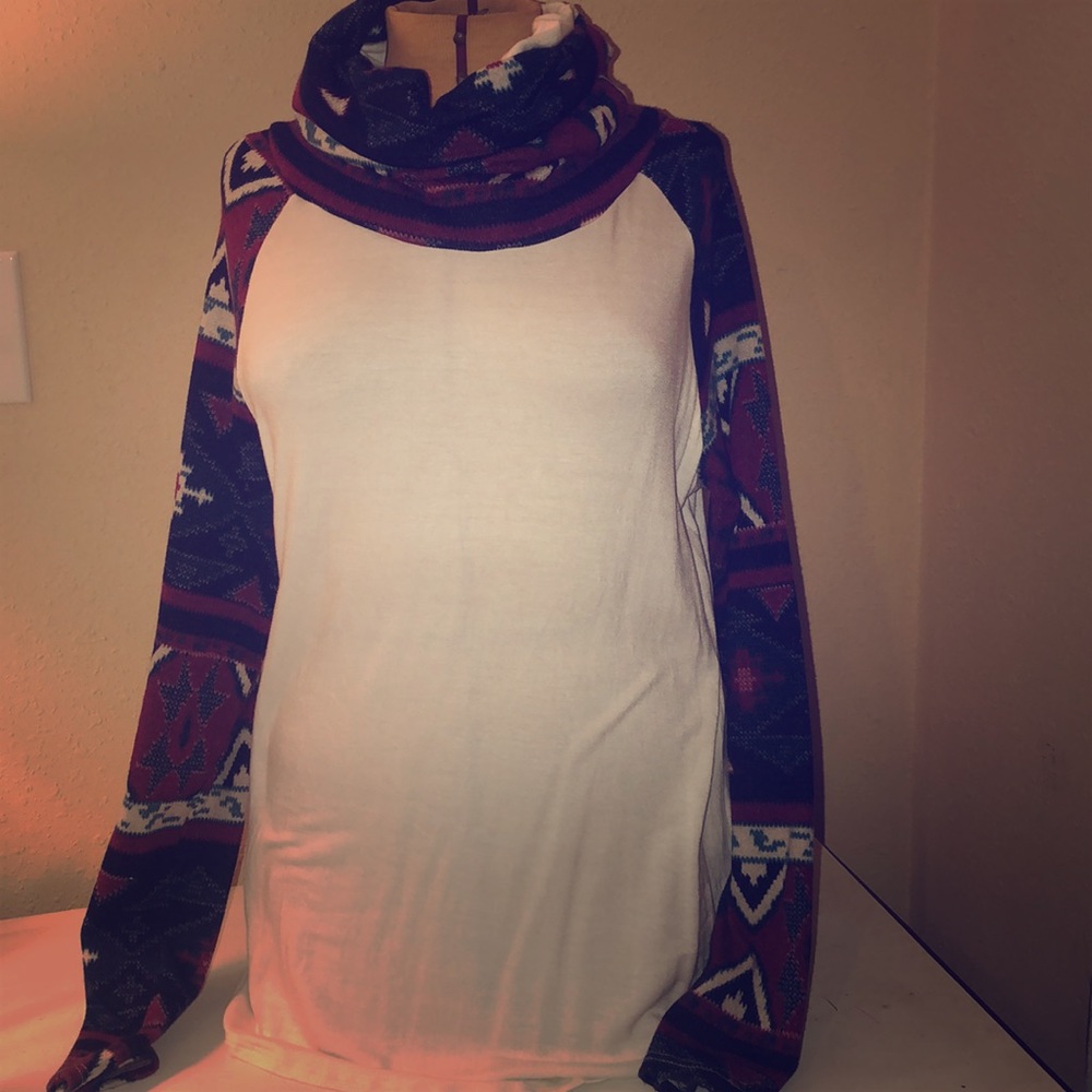 Aztec design women’s top